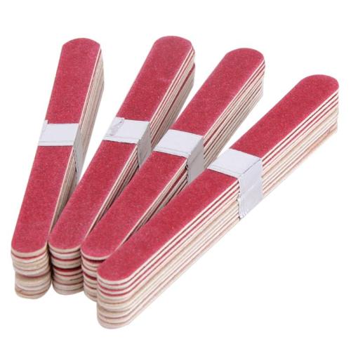 Wholesale wooden nail file and file supplies 100/180