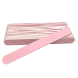 Custom rectangle printed wooden emery boards all colors ecofriendly
