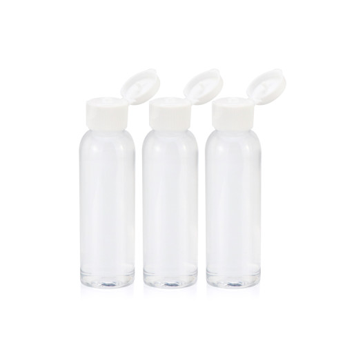 New design shape cheap empty water plastic bottles with flip butterfly baseball cap for cosmetics packaging