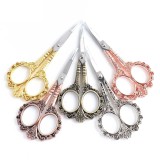 Custom design rose gold nail cuticle scissors professional professional