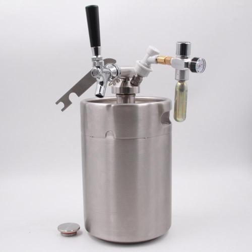 Empty carbonated beer mini keg for sale