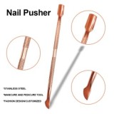 Private logo rose gold cuticle nail scissors for nails manicure