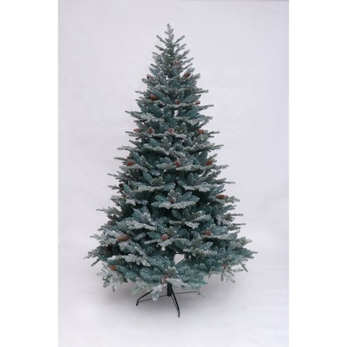 6FT High Density Norway Style PVC+PE Mixed Luxury Hinged Artificial Christmas Tree