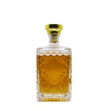 clear glass wine bottle vodka glass bottle classical glass bottle for liquor