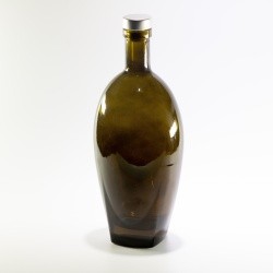 8 oz Glass Olive Oil Dispenser Bottle  650ml 330 Dark Green Oil &  Bottle with cap