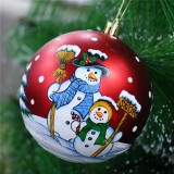 clear  plastic christmas ball christmas baubles for decoration