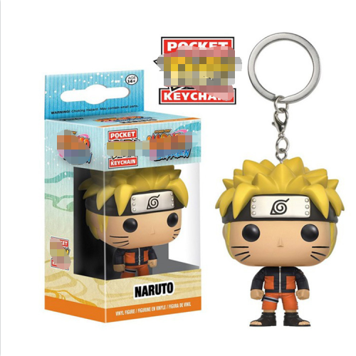 Anime Naruto Keychain Collectible Model Toy Japanese Figures Anime