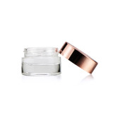 2020 hot products glass jar manufacturer small glass cream cosmetic jars with lids