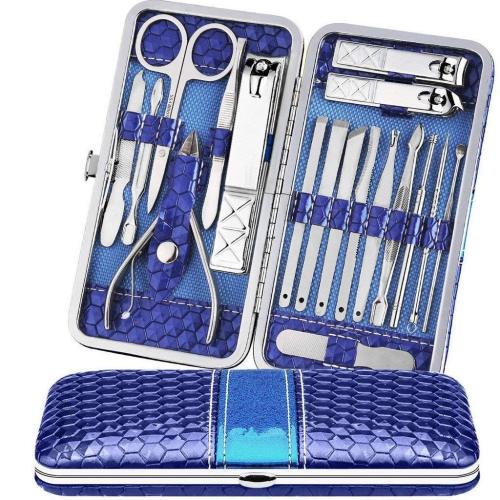 Professional leather accessories manicure set