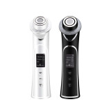 Portable radio frequency rf face lifting led portable photon light therapy rf beauty anti aging device