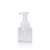 250 gram 450 ml empty rectangle soap foam pump white foaming hand sanitizer plastic bottles for liquid soap with pump