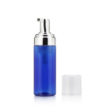 Custom logo 100 120 150 200 ml empty white face soap cleanser packaging plastic squeeze pump foam bottle for skin care