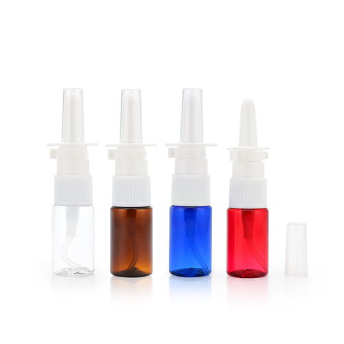 High quality wholesale custom color printing label small size 20ml Nasal spray bottle