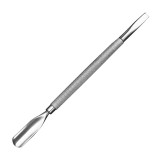 Custom label stylish angled cuticle nail pusher