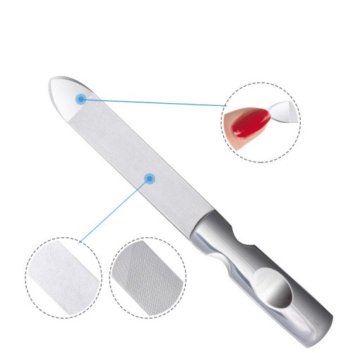High quality stainless steel ingrown toe nail file with package