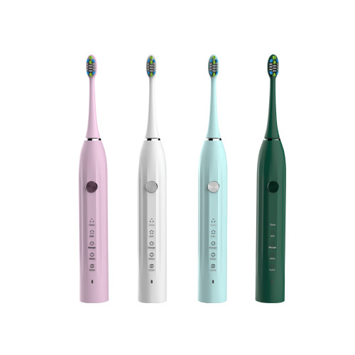 sonic powered toothbrush logo personalized teeth whiten electric toothbrush
