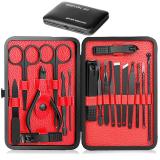 Professional 18pcs nail manicure set manicure and pedicure care kit