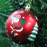 clear  plastic christmas ball christmas baubles for decoration