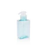 100g 150 280 ml Transparent Flat Pet Square Lotion Plastic Container Hand Sanitizer Shampoo Bottles Cosmetic Travel