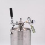 2019 new design stainless steel 5l mini keg beer spear for filler or filling