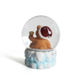 Christmas Bear Statue Water Globe & Snow Globe