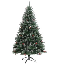 270CM Green PVC Christmas Tree automatic hook decoration
