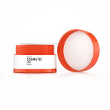 Empty luxury pp skincare plastic double wall cosmetic face cream plastic jars with lids packaging 5g 15g 20g 30g 50g