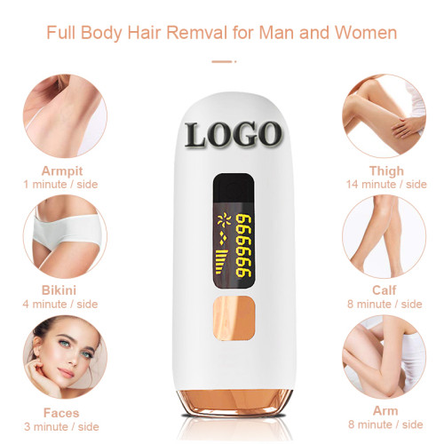 Kyliebeauty Hair remover permanent Body trimmer ipl laser hair removal device portable epilator home hai removal ipl laser home