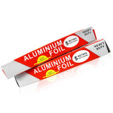 Household Aluminum Foil Food Wrapping Paper Rolls For Packaging Silver Foil Paper