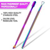 Salon grade nail care tool cuticle nipper nail pusher