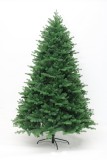 Green Christmas tree with pine cone bullet+round tip Home decoration