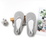 Women invisible boat socks cotton silicone breathable socks girls summer quick dry socks wholesale factory