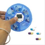 Wholesale Stock Small Order Portable Electric Timing Pill Cases