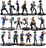19CM 19 Styles Newest Toys Japanese Anime My Hero Academia Todoroki Shoto Midoriya Kirishima Figurine Bakugou Katsuki Figure