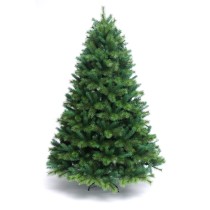 Popular  PVC and pine needle Artificial Xmas Tree with Decoration Metal Stand