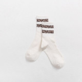 Wholesale Factory Leopard Crew Socks Women Socks Manufacturers Girls Socks