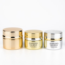 2020 hot products glass jar manufacturer small glass cream cosmetic jars with lids