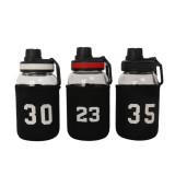 High Quality BPA Free Portable Personalized Glass Water Tumbler Shaker Water Bottle For sports
