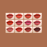 Wholesale Permanent Makeup 12 Color Natural Vegan Cosmetic Waterproof Own Brand Custom Velvet Matte Lipstick