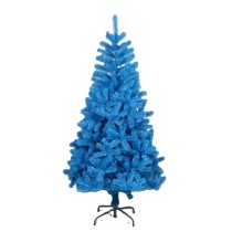 Wholesale  Factory Europe Style 8FT Blue Green PVC  Classical Artificial Pine Tree