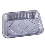 Fast Disposable Food Takeaway Foil Box Aluminum Foil Tray Container Size For Sale