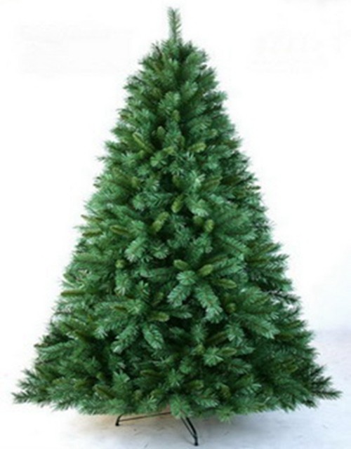 Artificial christmas green mixed leaves christmas tree Christmas decoration product