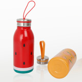 Eco Friendly Personalized water bottle vacuum insulated stainless steel drinking cup tumbl With Rope