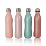 Single Layer Stainless Steel Water Bottle Business Gift Coffee Cup Leak Proof Stainless Steel Bottle With Lid