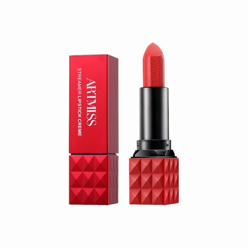 Lip Makeup Make your own lipsticks logo customize brand Matte Red lipstick vendor