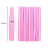 Pink nail files professional private label custom logo