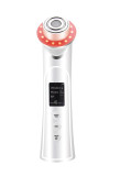 Portable radio frequency rf face lifting led portable photon light therapy rf beauty anti aging device