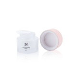 30 ml 50 80 g empty cylinder skin care cosmetics bottles and jars eye gel glass round cream white jars with pink lids