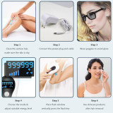 Free Sample Fast painless remover permanent  hair trimmer ipl laser hair removal device portable epilator home hai removal laser