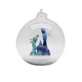 Ornament Crafts Snowman Glass Ball Christmas tree decor